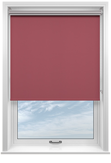 Energy Saving (Blackout), Red - Roller Blind